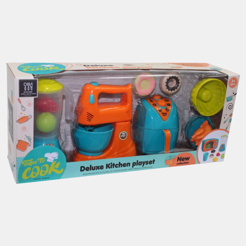 Deluxe Kitchen Playset – Kitchen Appliance Set