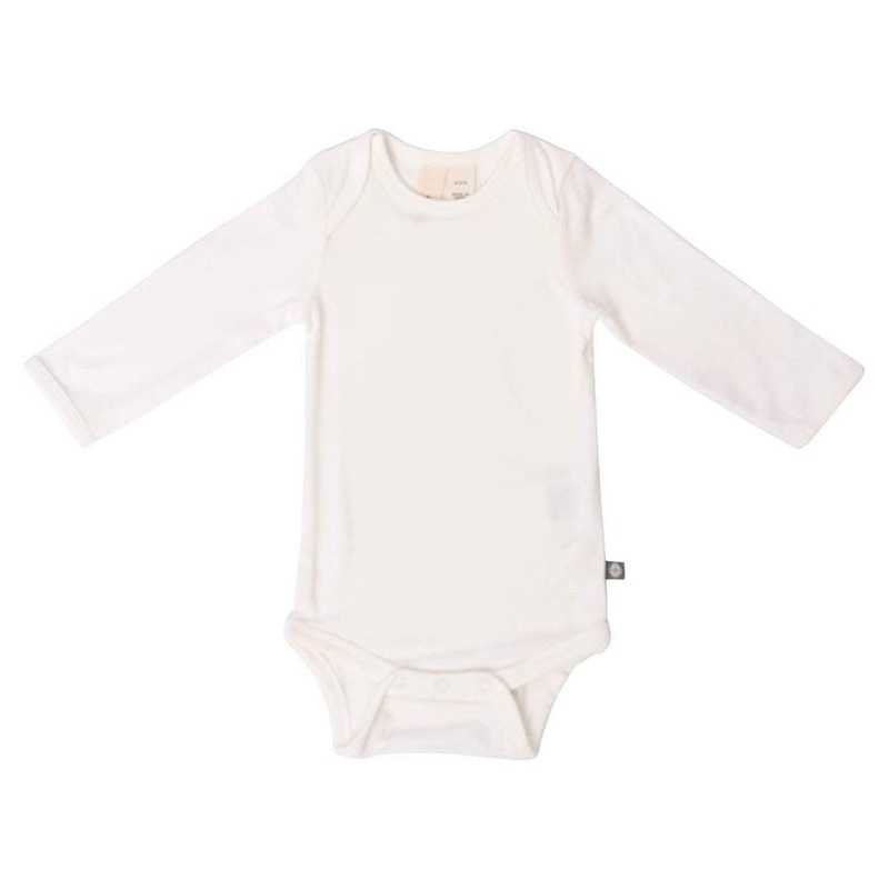 Kyte Baby Long Sleeve Bodysuit – Cloud (Newborn)