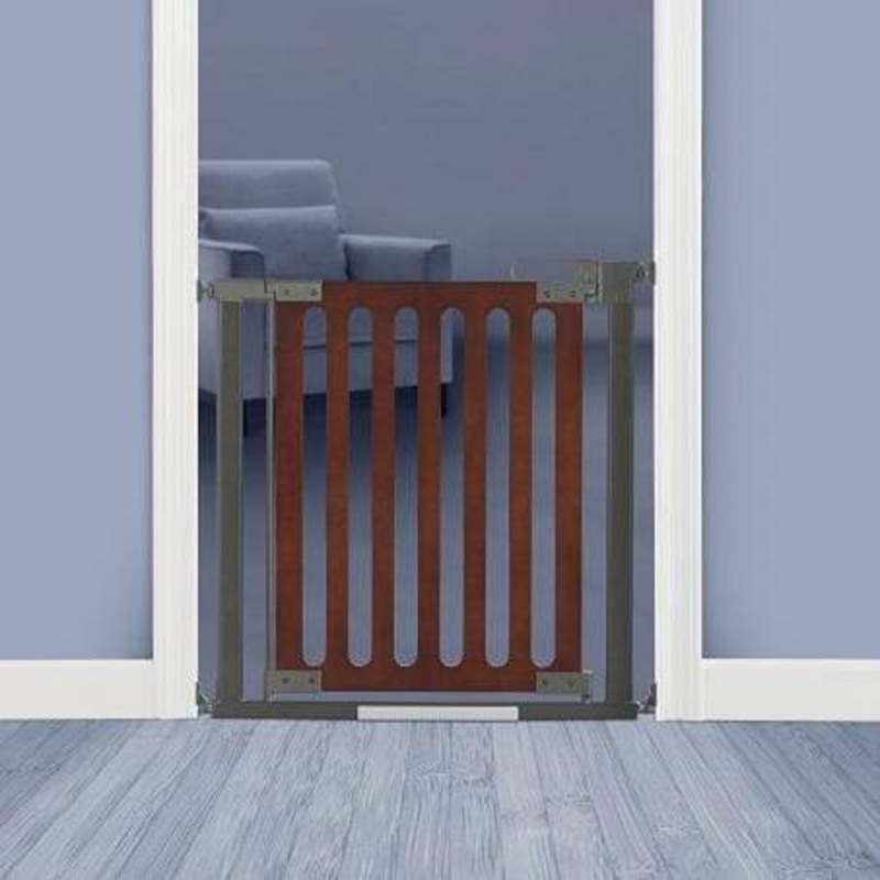 Qdos Spectrum Wood Gate – Pressure Mount – Mahogany