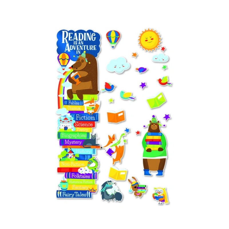 Reading All-In-One Door Decor Kit (D)
