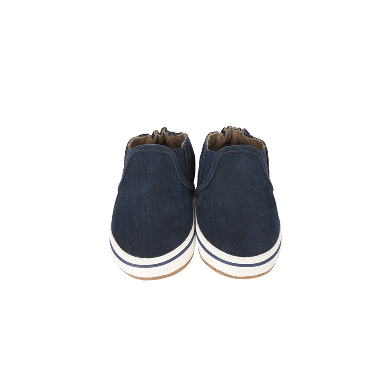 Robeez Liam Basic Soft Sole Shoes – Navy