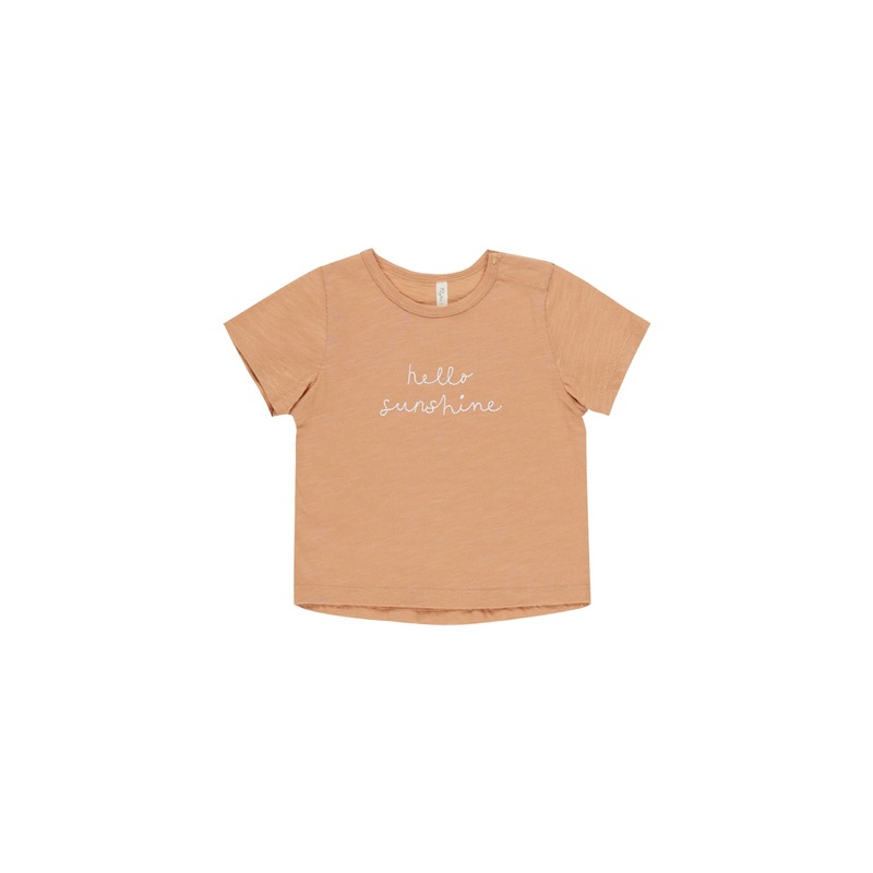 Rylee + Cru Basic Tee – Hello Sunshine
