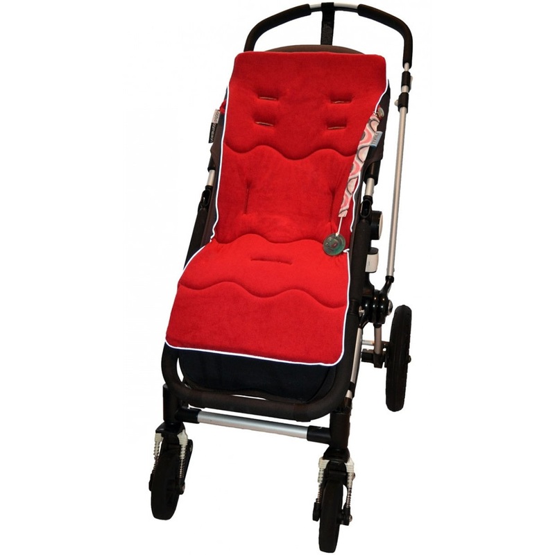 Tivoli Couture Classic Luxury Stroller Liner – Red