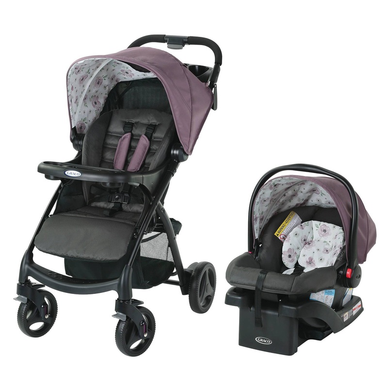 Verb Click Connect Travel System with SnugRide Infant Car Seat – Gracie