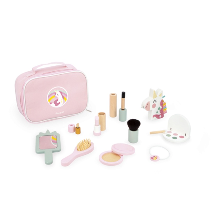 Janod Unicorn Vanity Case Makeup Bag