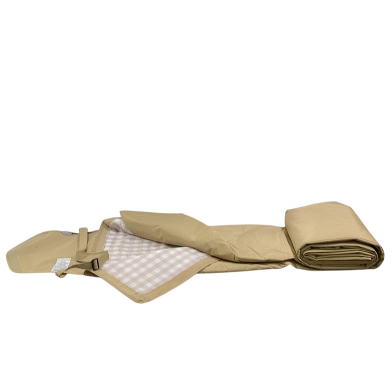 Little Unicorn 5 x 7 Outdoor Blanket, Beige Buffalo Check