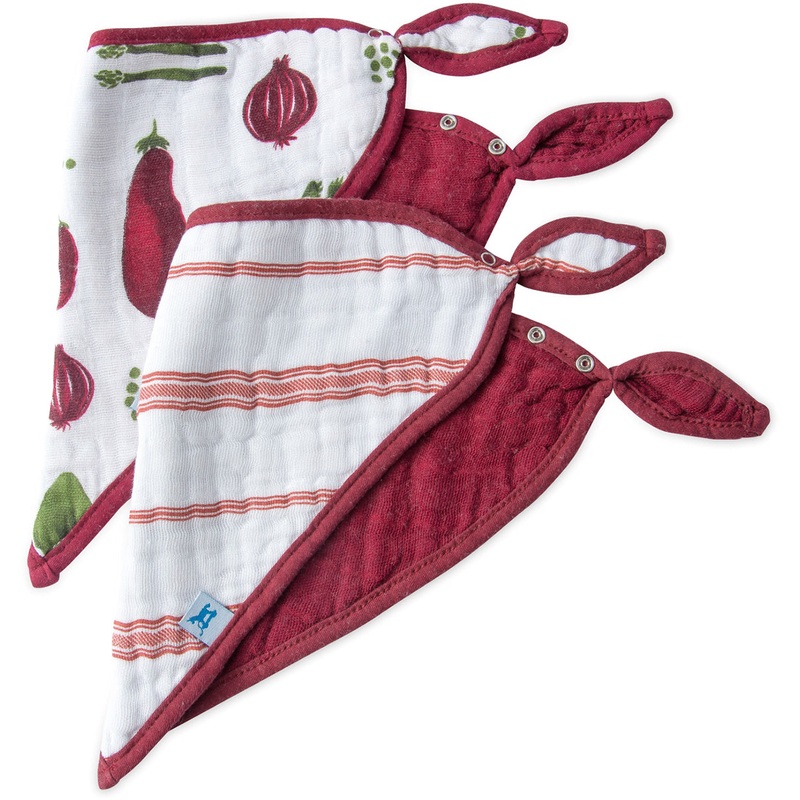 Little Unicorn Cotton Muslin Bandana Bib 2 pack – Farmers Market