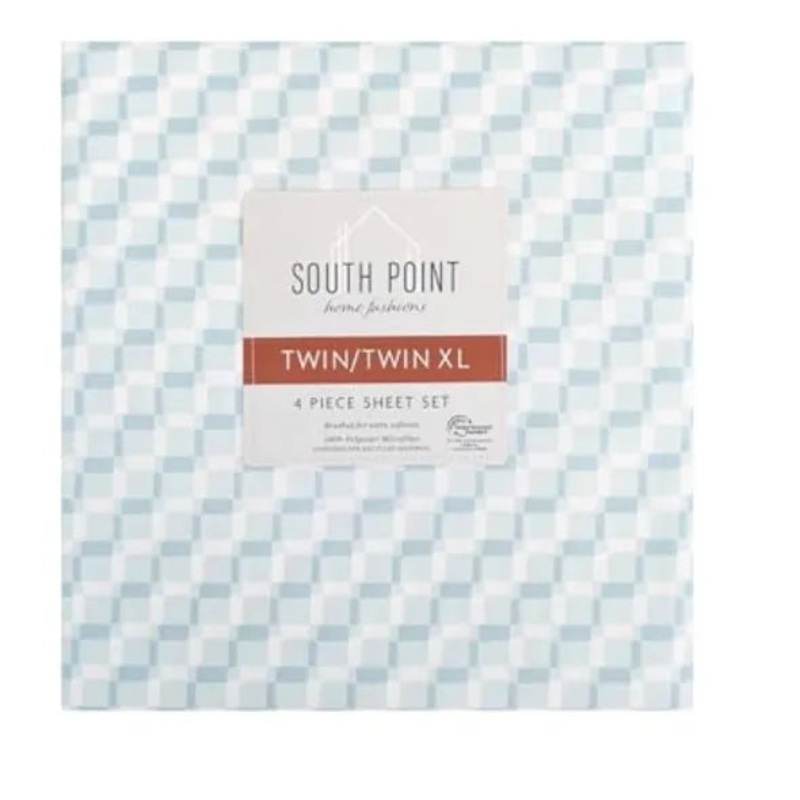 4-Piece Printed Sheet Set – Full/Twin- Houghton Design