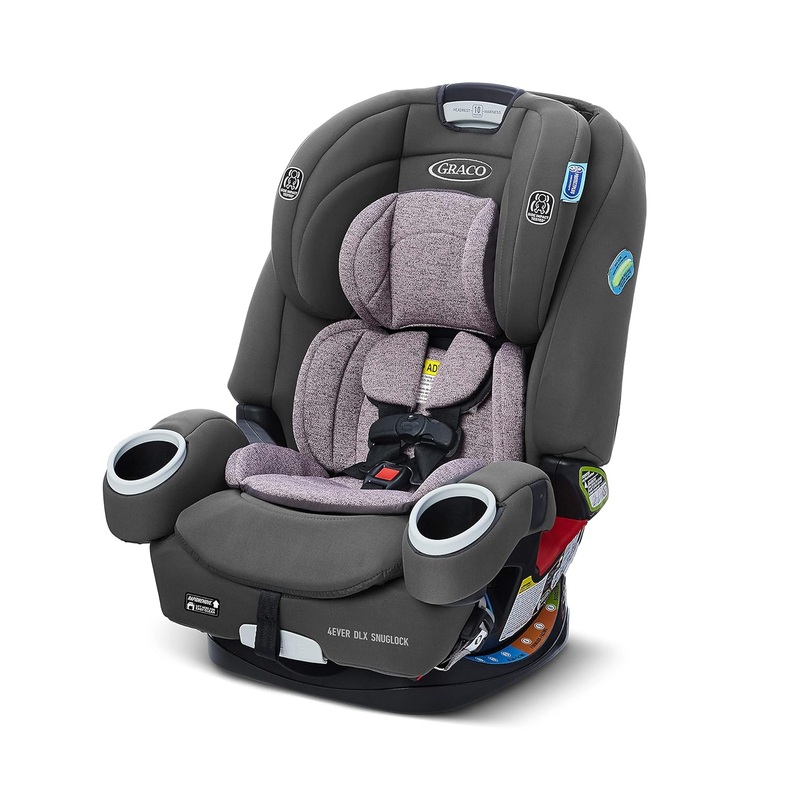 4Ever DLX SnugLock 4-in-1 Convertible Car Seat, Leila