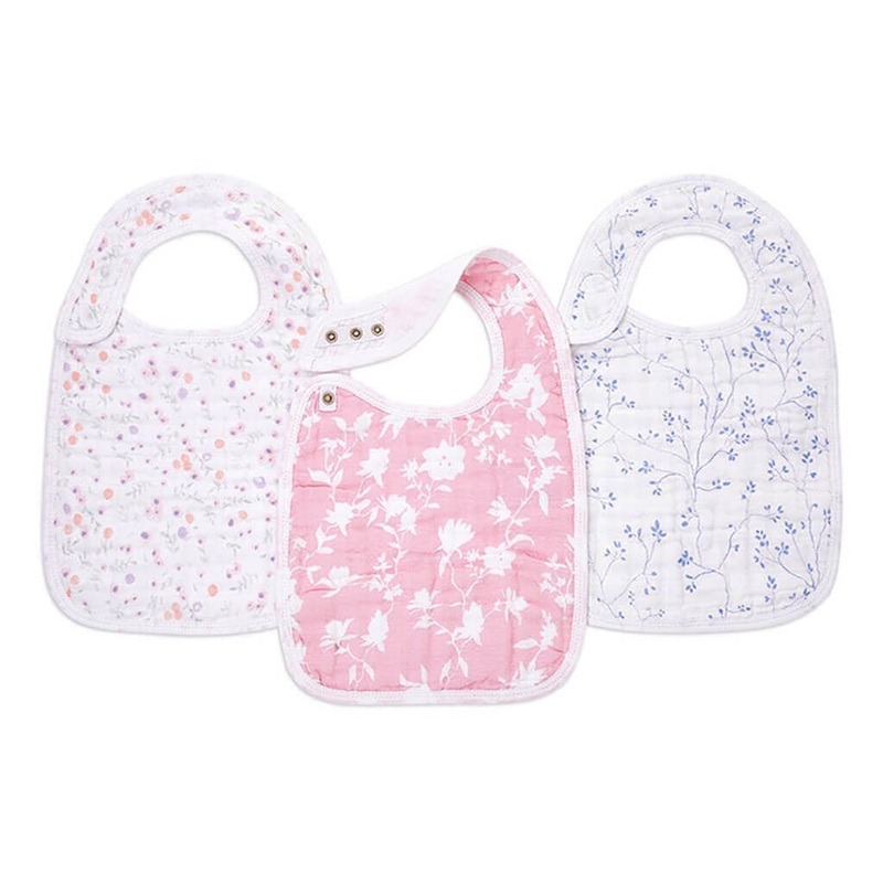 Classic Snap Bib 3 Pack Ma Fleur