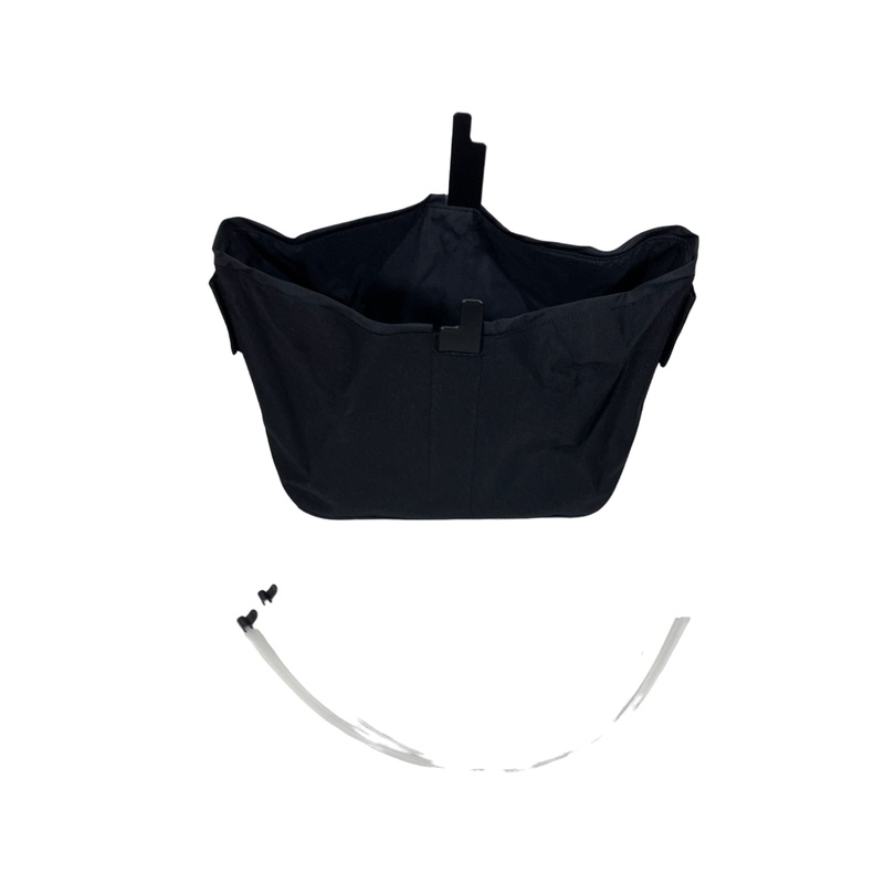 Cybex Gazelle S Stroller Basket, Black, Moon Black