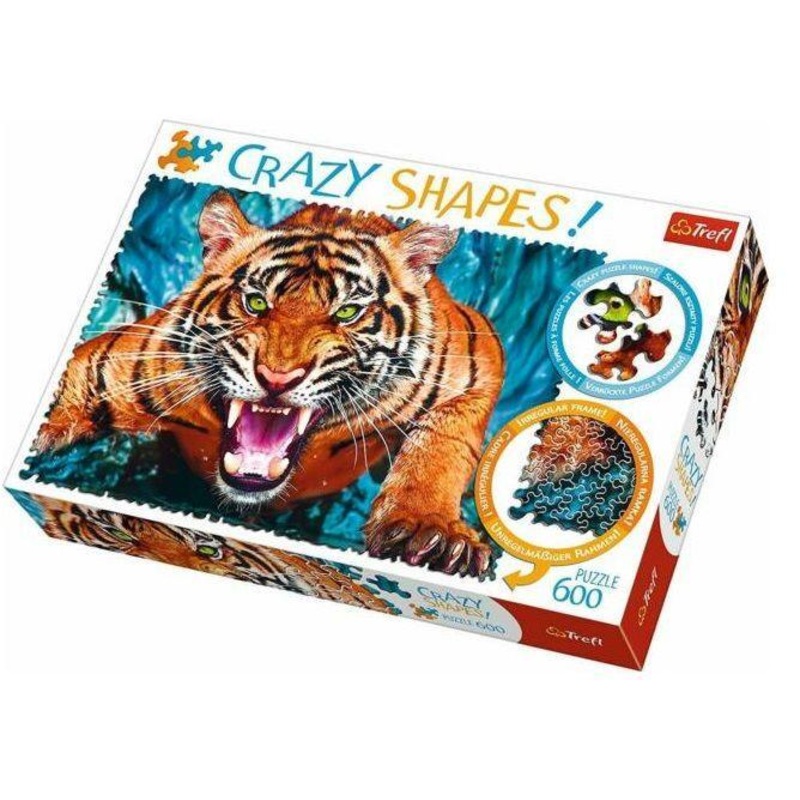 Facing A Tiger Puzzle – 600 pcs