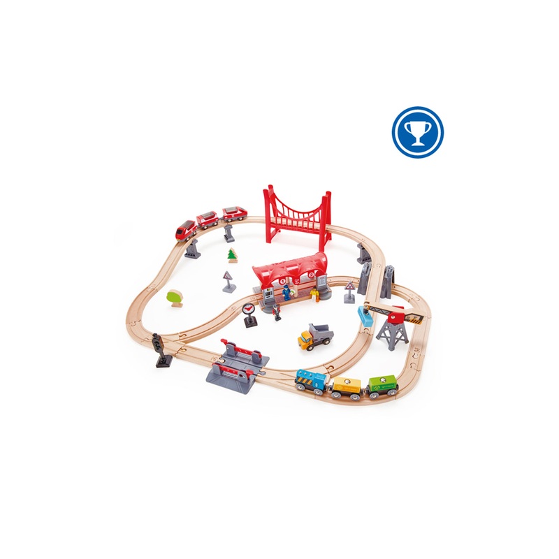 Hape Busy City Rail Set