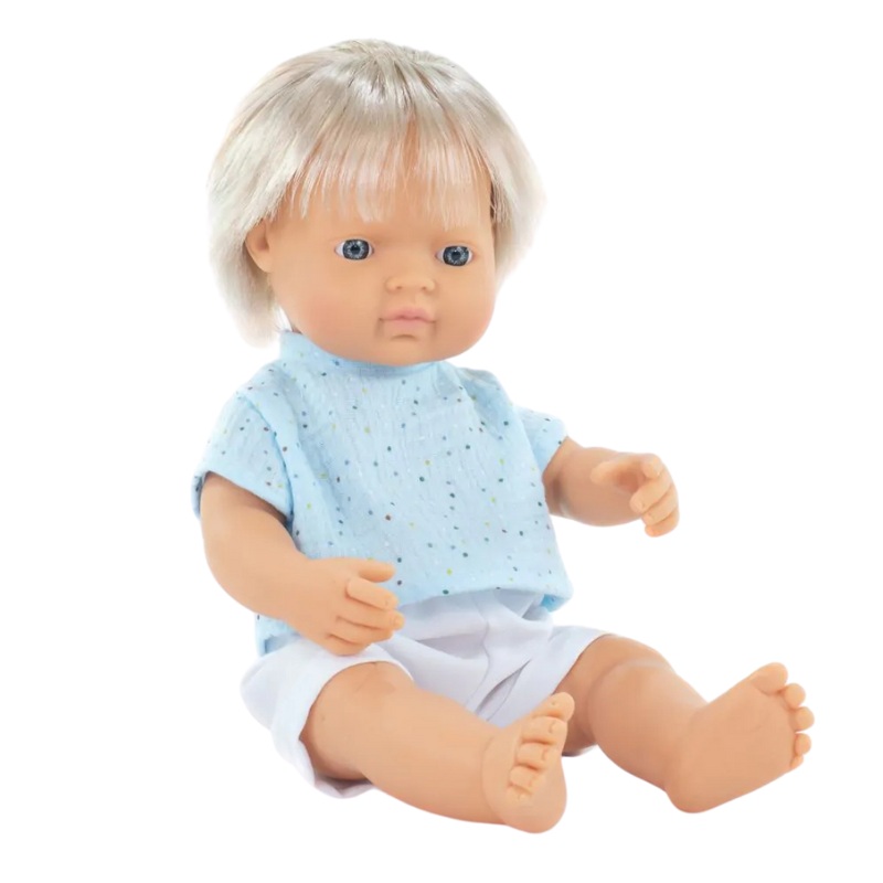 My Friends & Me Caucasian Blonde Boy Doll – 15″