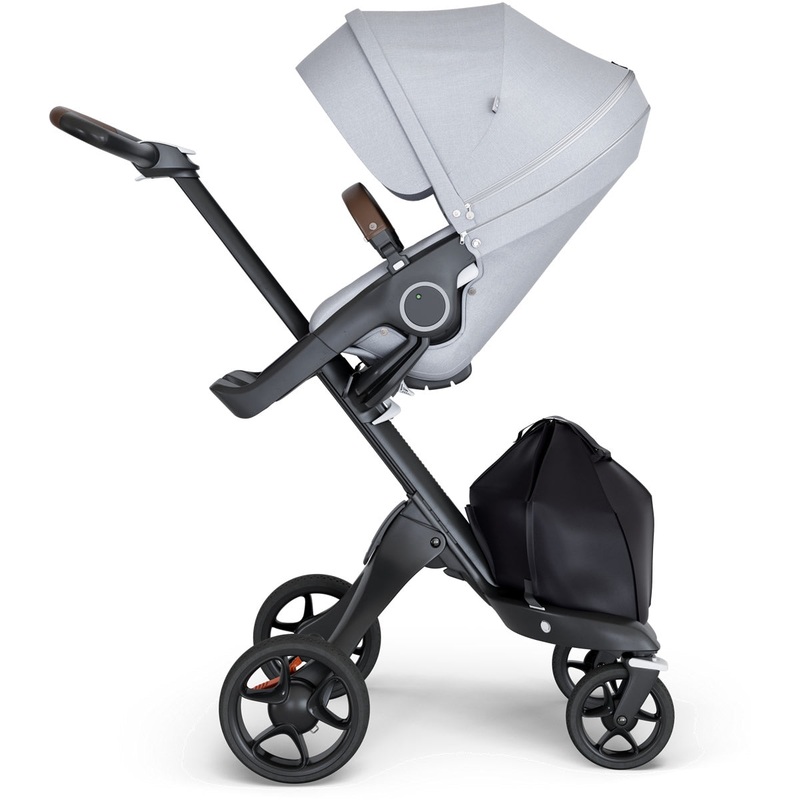 Stokke Xplory 2018 Stroller – Grey Melange/Black/Brown