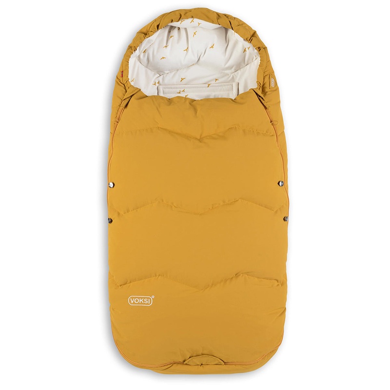 Voksi Explorer Footmuff – Golden Yellow / Flying