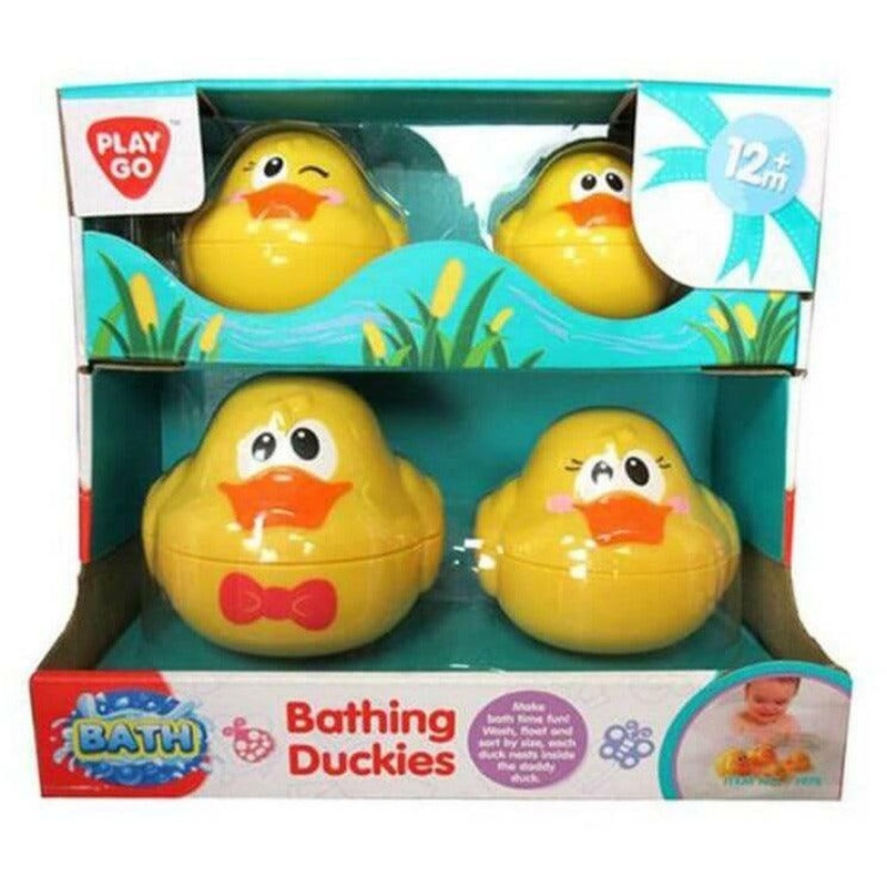 4-Piece Bathing Ducky Set-ok