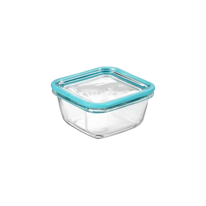 Bormioli Rocco Frigoverre Future 14.25 oz. Square Food Storage Container
