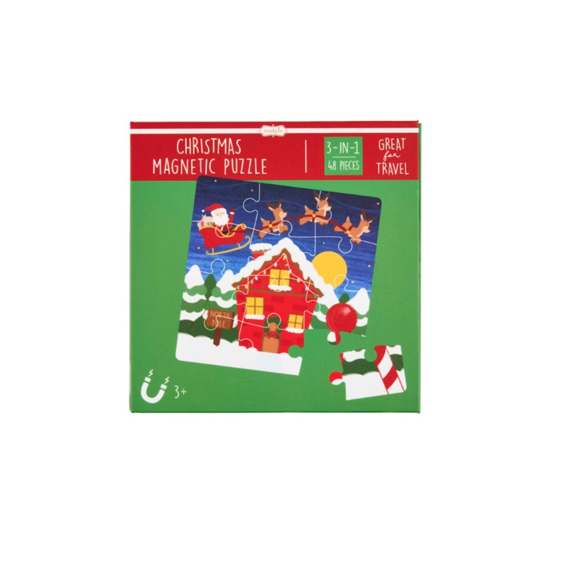 Christmas Magnet Puzzle – Green