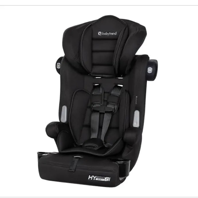 Hybrid SI 3-in-1 Combination Booster Car Seat with Side Impact Protection, Hoboken Black (See Description)
