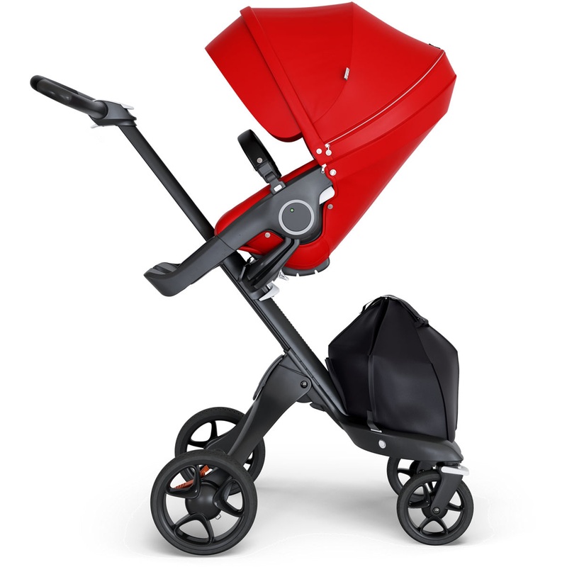 Stokke Xplory 2018 Stroller – Red/Black/Black