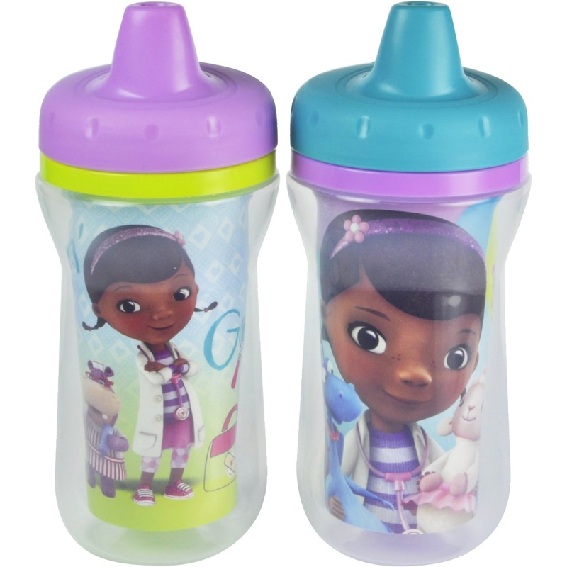 The First Years 9oz Insulated Sippy Cups, 2 PK – Doc McStuffins