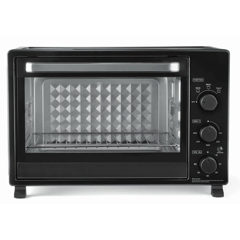 XL Toaster Oven 34QT, 6-Slice Family Size – Black (See Description)