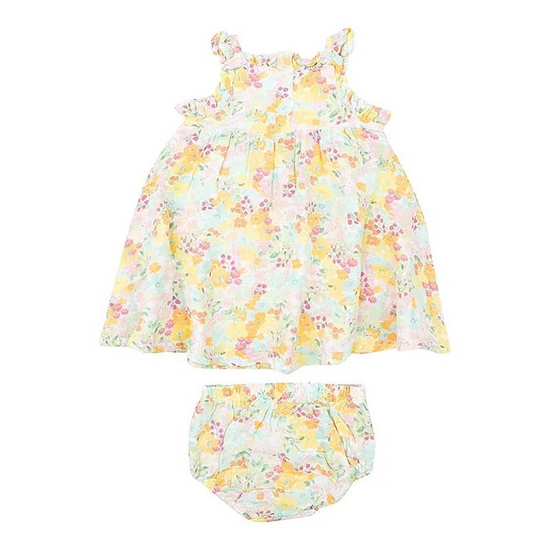 ADR Paperbag Ruffle Sundress Spring Meadow