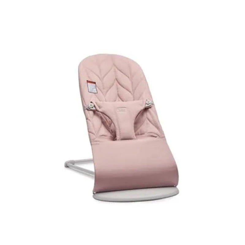 Bouncer Bliss Dusty Pink Woven Petal Quilt