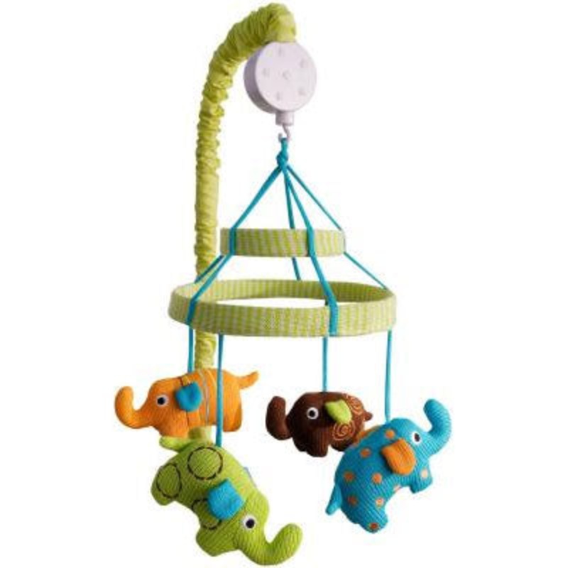 KidsLine Zutano Elephants Musical Mobile