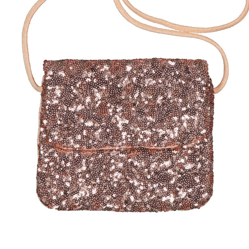 Luciole et Petit Pois Handbag – Pink Sequins