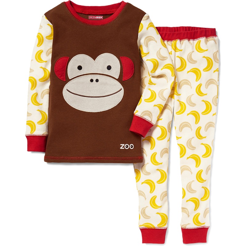 Skip Hop ZooJamas Little Kid Pajamas, 2T – Monkey