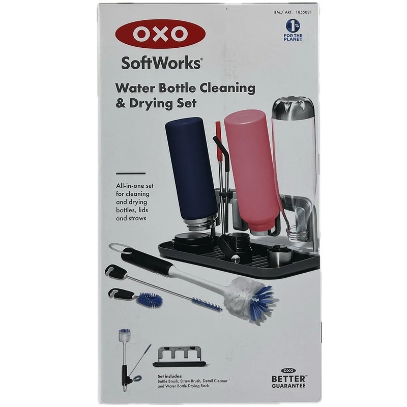 Softworks Water Bottle Cleaning & Drying Set  (See Description)