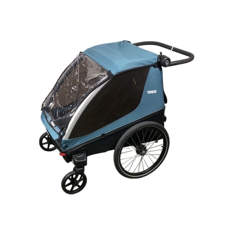 Thule Courier Bike Convertible Trailer, 2022, Aegean Blue