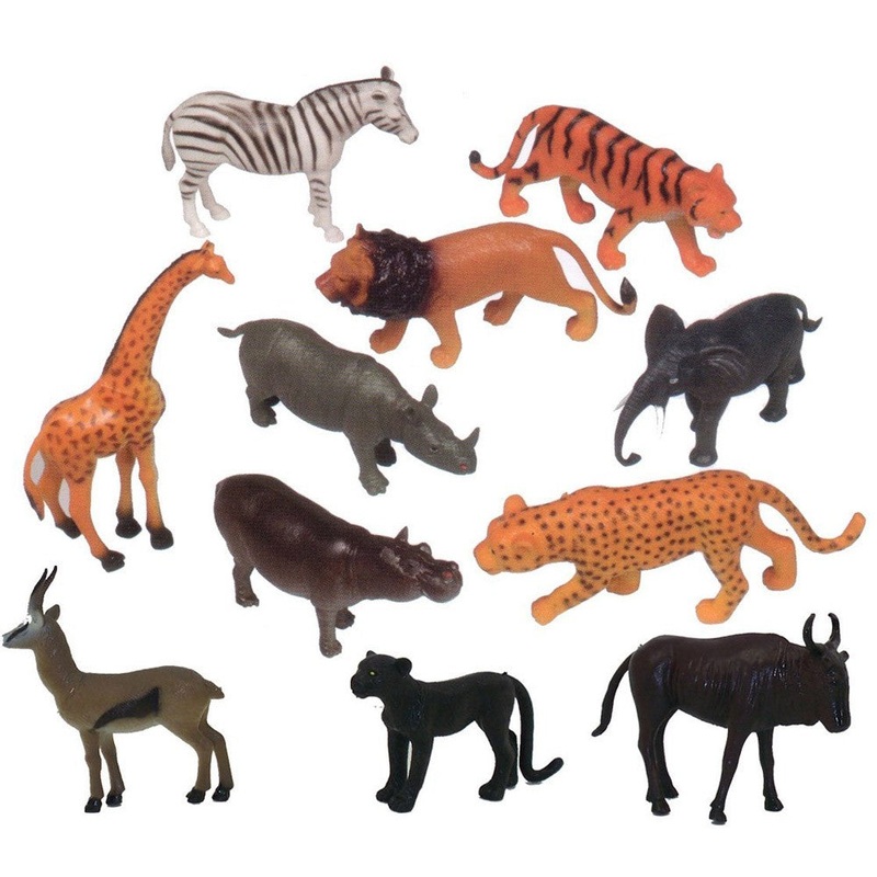 Zoo Animals Playset