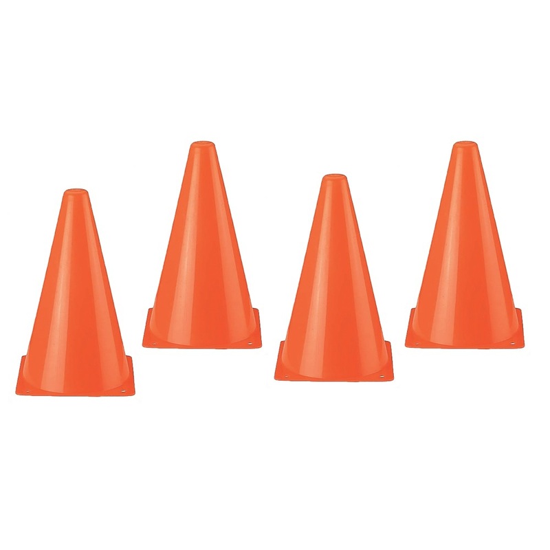 9″ Safety Cones (Set of 4)