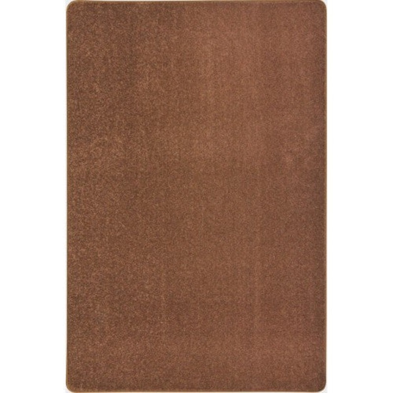Endurance Solid Color Rug, 12′ x 18′ Rectangle, Brown