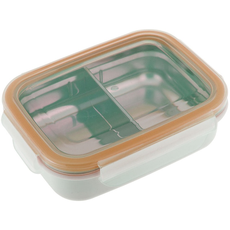 Innobaby Keepin’ Smart Double Insulated Stainless Divided Bento, 11 oz. – Orange