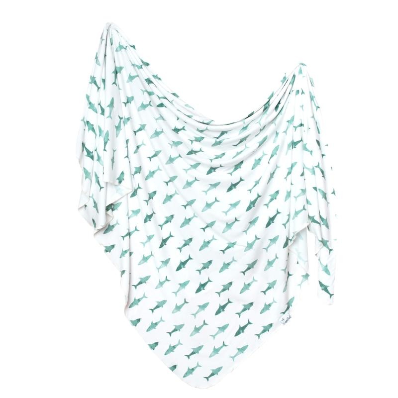 Knit Swaddle Blanket – Pacific