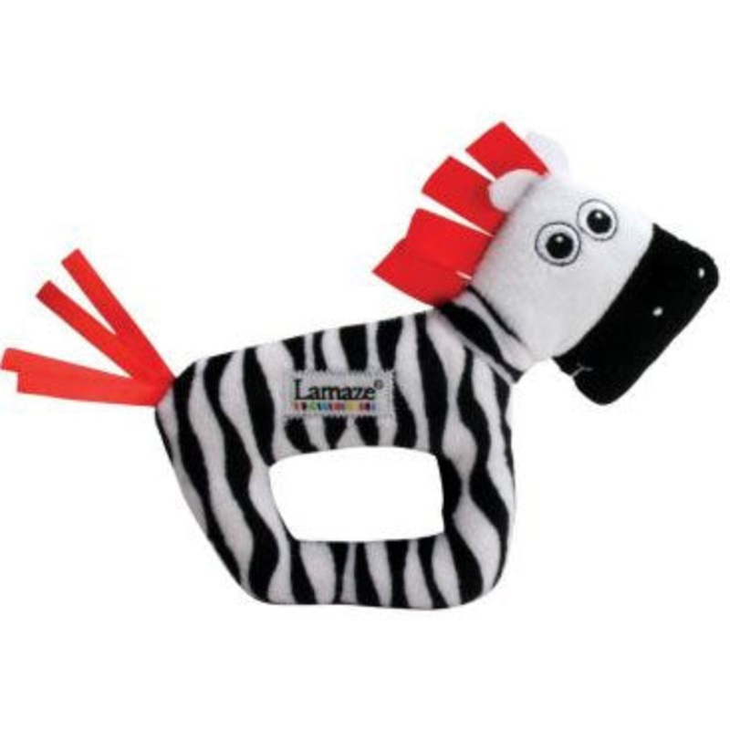 Lamaze Zebra Rattle