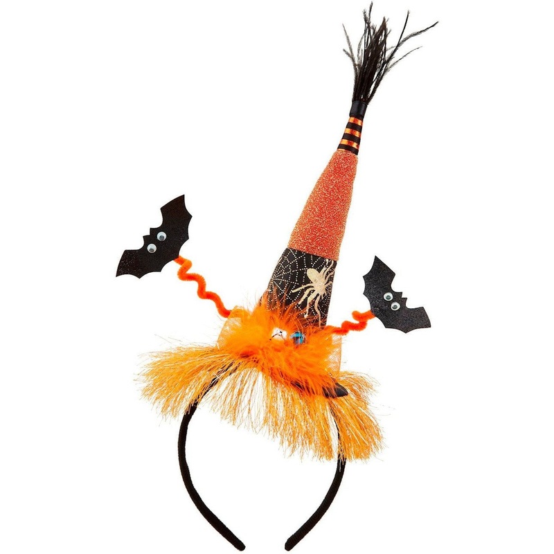 Mud Pie Witch Hat with Bats Light Headband