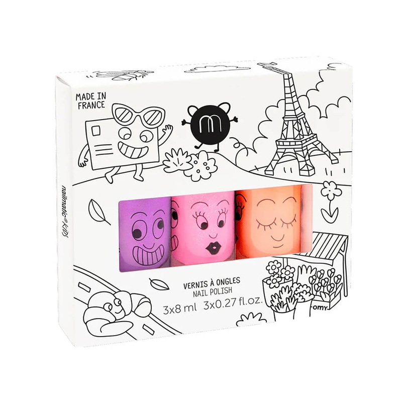 Nailpolish for Kids Set of 3 Las Paris