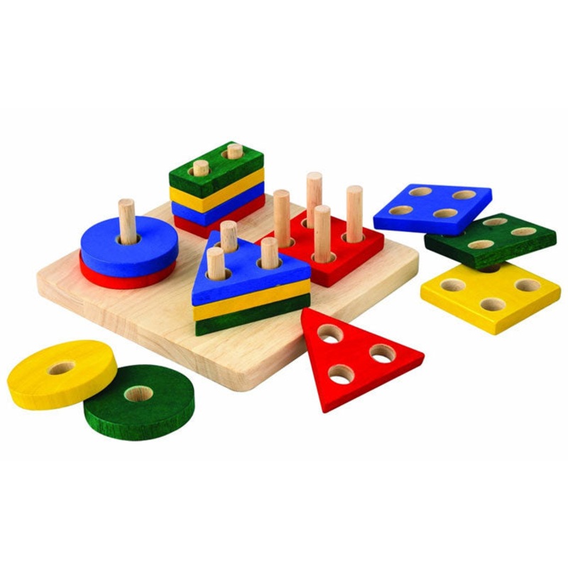 Plan Toys Geometric Sorting Board