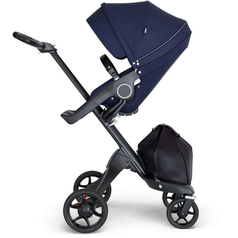 Stokke Xplory 2018 Stroller – Deep Blue/Black/Black