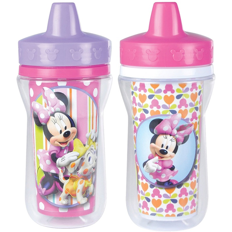 The First Years 9 oz Insulated Sippy Cups 2 PK – Minnie Mouse