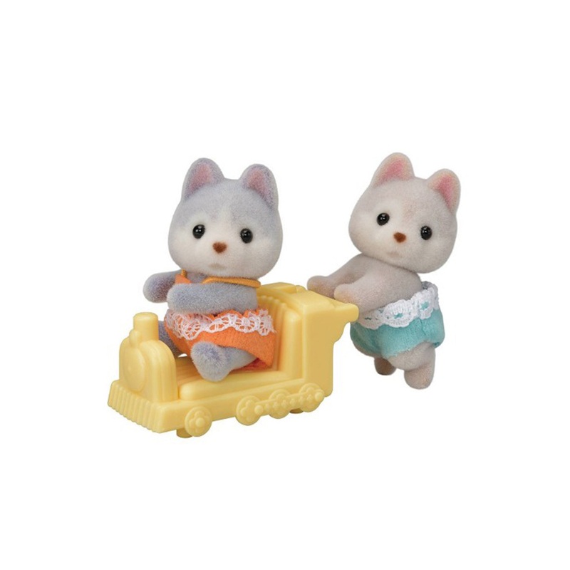 Calico Critters Husky Twins