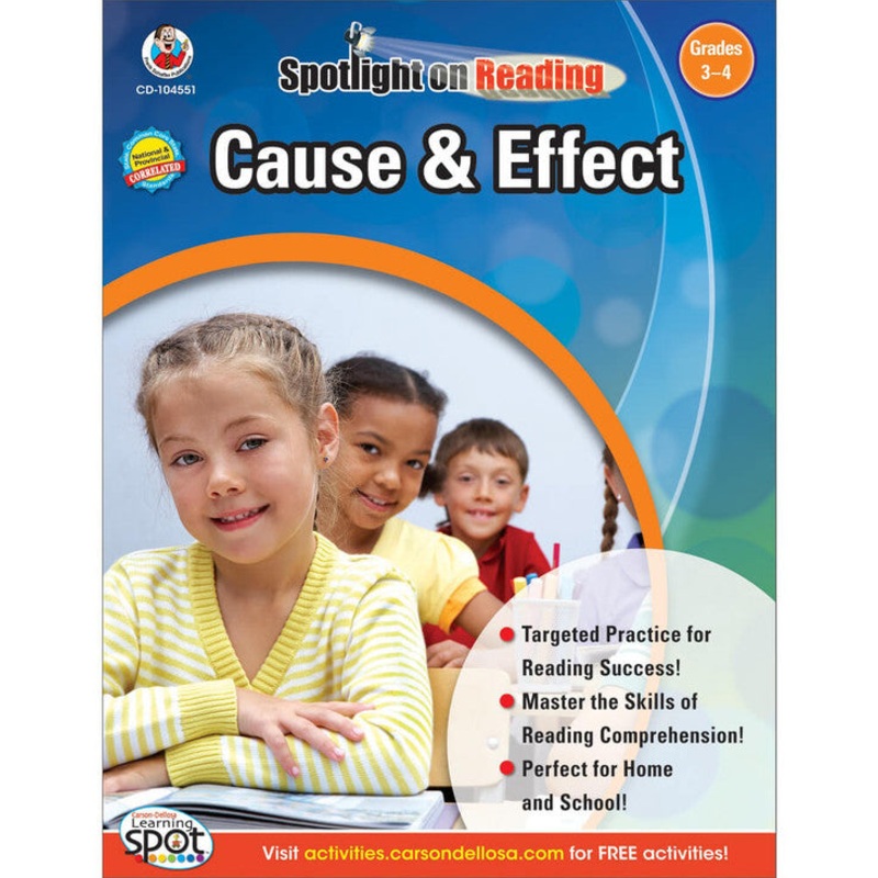 Cause & Effect Resource Book Grade 3-4 Paperback