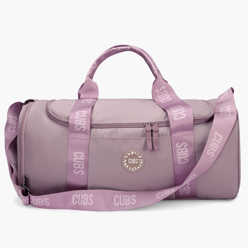 Cubs Lavender Mist Premium Duffel Bag