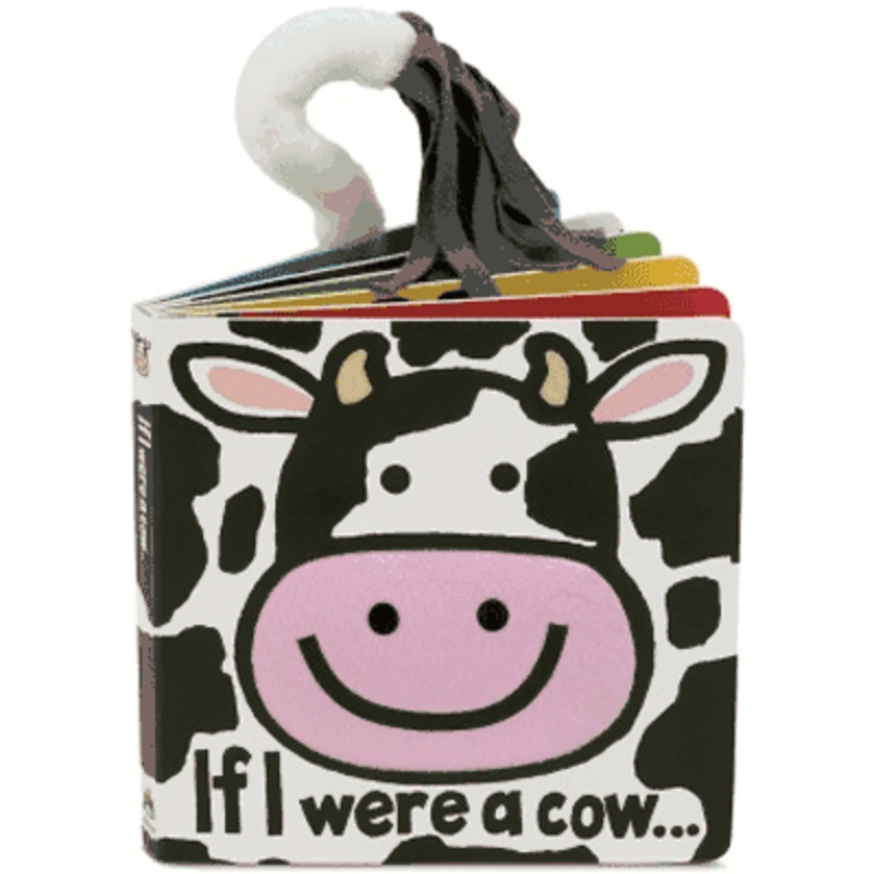 Jellycat 6″ If I Were A Cow Book