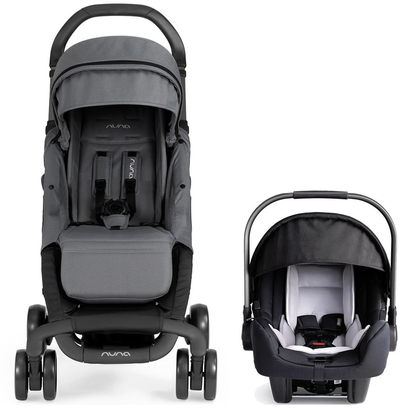 Nuna Pepp Dream Drape & Pipa Travel System – Graphite/Night